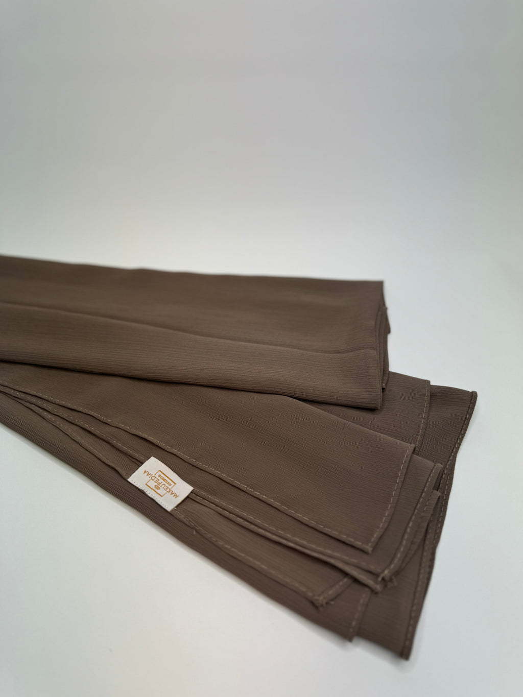 Crepe chiffon - Cold brown