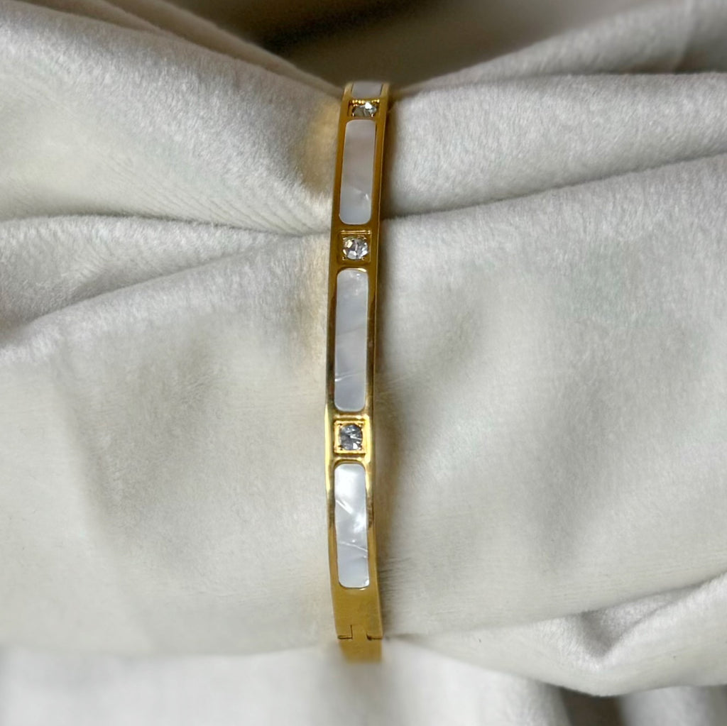 SSL cuff - Samantha 18K gold plated