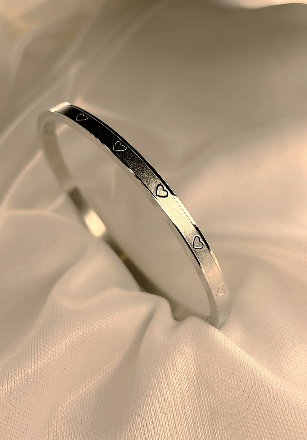 SSL cuff - Sement Silver plated